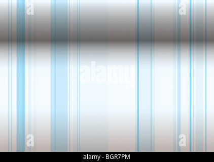 Weiß gestreiften Hintergrund mit hellblauen Streifen und Falten Stockfoto