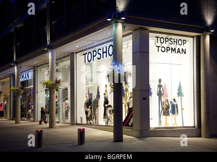Topshop / Topman Kleidung Shop Stockfoto