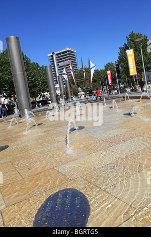 Bristol, Zentrum Promenade Stockfoto