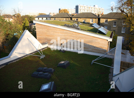 ANGELA CARTER ENGE, LONDON, VEREINIGTES KÖNIGREICH, ANNE THORNE ARCHITEKTEN PARTNERSCHAFT Stockfoto