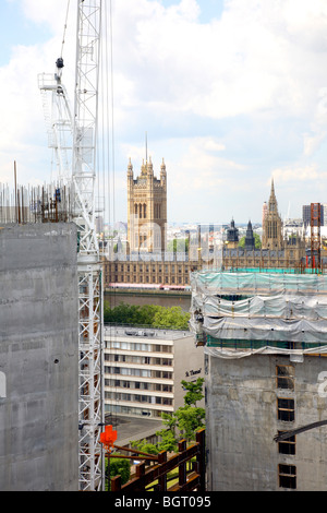 PARK PLAZA COUNTY HALL, LONDON, VEREINIGTES KÖNIGREICH, BUJ ARCHITEKTEN Stockfoto