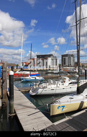 Southampton, Ocean Village Marina Stockfoto