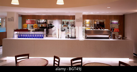 BP-UNTERNEHMENSZENTRALE, LONDON, VEREINIGTES KÖNIGREICH, DEGW Stockfoto