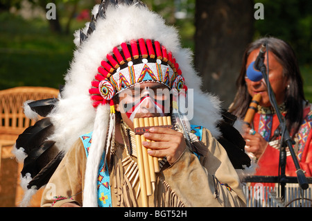 Indianer Folk Musik Stockfoto