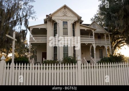 Sophia Jane Adams House c1893 White Springs Florida entlang dem Suwannee River Stockfoto