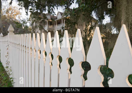 Sophia Jane Adams House c1893 White Springs Florida entlang dem Suwannee River Stockfoto