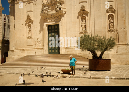 Kathedrale von St. Martin in Martina Franca Stockfoto