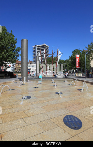 Bristol, Zentrum Promenade Stockfoto