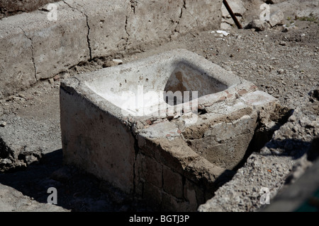 Neapel Ausgrabungen Antiker Ruinen Mitten in Neapel antike Ausgrabungen in Neapel Stockfoto
