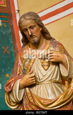 SAINT CAPRAIS KATHEDRALE, AGEN Stockfoto