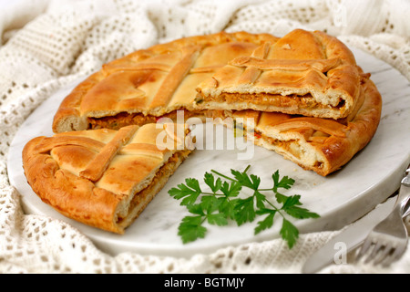 Galizischen Umsätze. Rezept zur Verfügung. Stockfoto