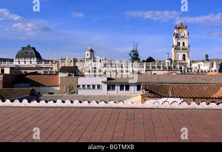 Iglesia De La Merced vom Kloster San Felipe Neri. Sucre. Bolivien Stockfoto