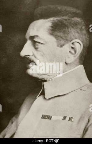 Charles Marie Emmanuel Mangin 1866 bis 1925. Französischer General im ersten Weltkrieg. Stockfoto