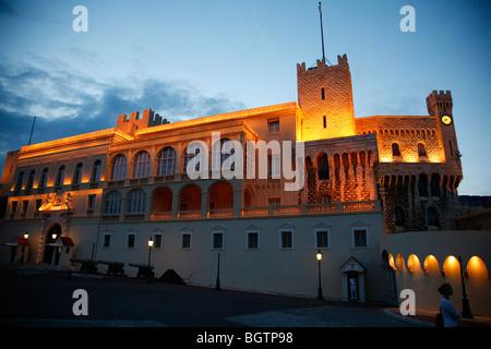 Palais Princier, Monaco Ville, Monaco. Stockfoto