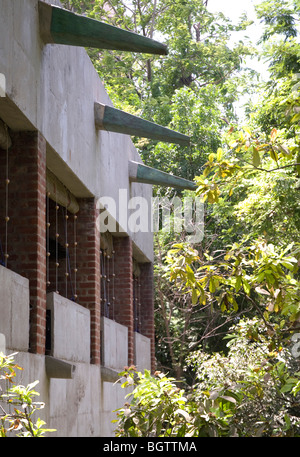 SARABHAI HOUSE, AHMEDABAD, INDIEN, LE CORBUSIER Stockfoto