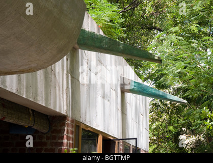 SARABHAI HOUSE, AHMEDABAD, INDIEN, LE CORBUSIER Stockfoto