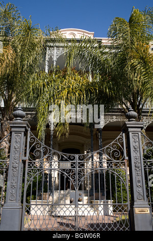 Luxuriöses Pritchard-Pigott Herrenhaus im Garden District, New Orleans, Louisiana Stockfoto