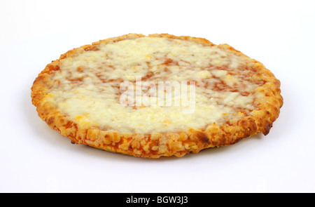 Portion Käse pizza Stockfoto