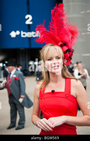 Amanda Holden in Royal Ascot 2009 Stockfoto