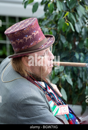 John McCririck am Royal Ascot 2009 Stockfoto