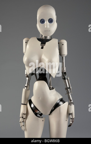 Weibliche Roboter mannequin Stockfoto