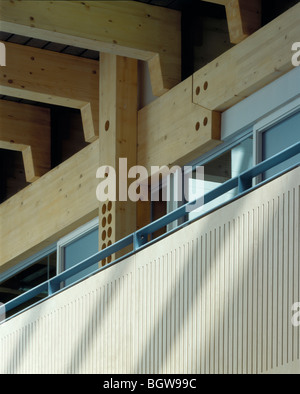 MOSSBOURNE COMMUNITY CENTRE ACADEMY SCHOOL IN LONDON, VEREINIGTES KÖNIGREICH, RICHARD ROGERS PARTNERSHIP Stockfoto