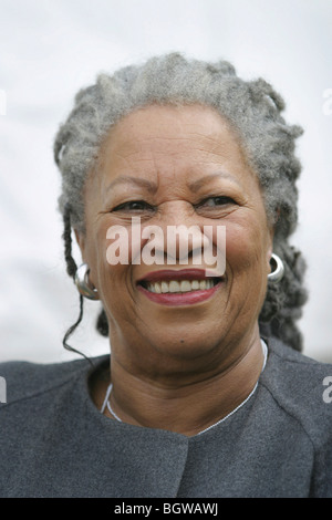 Toni Morrison, US-amerikanische Nobel und Pulitzer-Preis gewinnen, Autor, Herausgeber und Professor. Edinburgh International Book Festival. Stockfoto