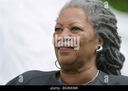 Toni Morrison, US-amerikanische Nobel und Pulitzer-Preis gewinnen, Autor, Herausgeber und Professor. Edinburgh International Book Festival. Stockfoto