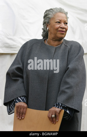 Toni Morrison, US-amerikanische Nobel und Pulitzer-Preis gewinnen, Autor, Herausgeber und Professor. Edinburgh International Book Festival. Stockfoto