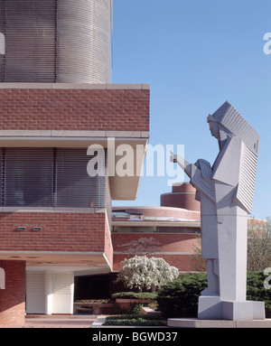 JOHNSON WAX ADMIN AND RESEARCH TOWER, RACINE, VEREINIGTE STAATEN, FRANK LLOYD WRIGHT Stockfoto