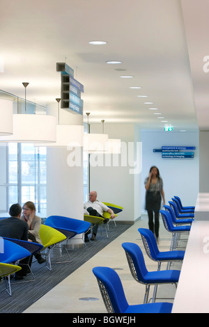 Guardian Büros Könige Ort, bunte Sitzecke Stockfoto