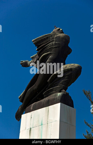 Denkmal der Dankbarkeit gegenüber Frankreich, Festung Kalemegdan Park, Belgrad, Serbien Stockfoto