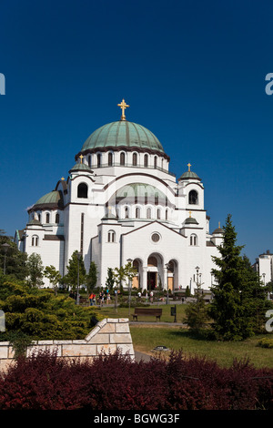 Belgrad Tempel des Heiligen Sava Stockfoto