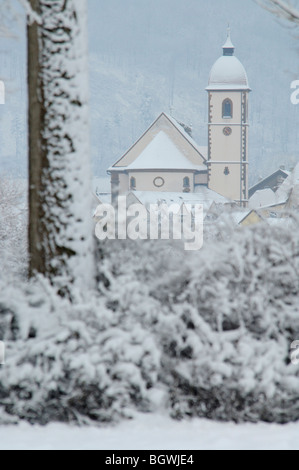 Kirche St. Mauritius Westhausen Stockfoto