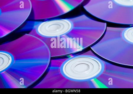 DVDs Stockfoto