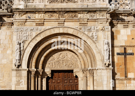 Portada del cordero San Isidoro de León Stockfoto