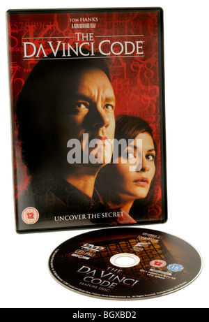 The Da Vinci Code DVD Stockfoto