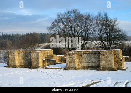 Limetten-Tür bei Rainau-Dalkingen Stockfoto