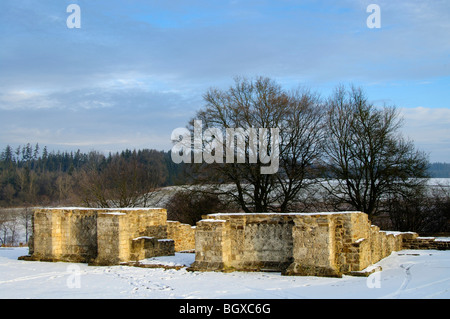 Limetten-Tür bei Rainau-Dalkingen Stockfoto