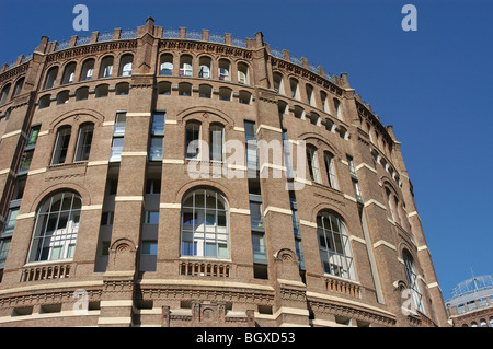 Gasometer-City Stockfoto