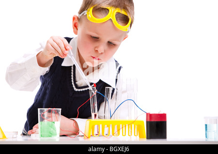 Junge Wissenschaftler Stockfoto