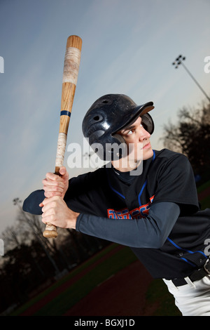 Baseball-Spieler Stockfoto