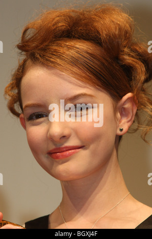 "Der goldene Kompass", Japan Premiere, Tokyo, Japan 2008. Dakota Blue Richards Stockfoto