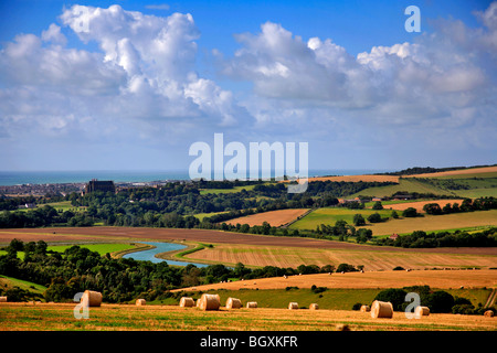 Adur Flusstal Lancing Dorf South Downs National Park Sussex County England UK Stockfoto