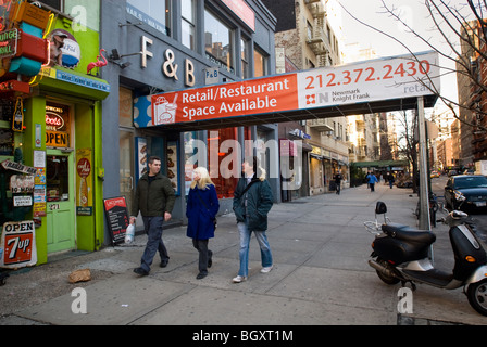 Die ehemalige F & B Gudtfood im New Yorker Stadtteil Chelsea Stockfoto