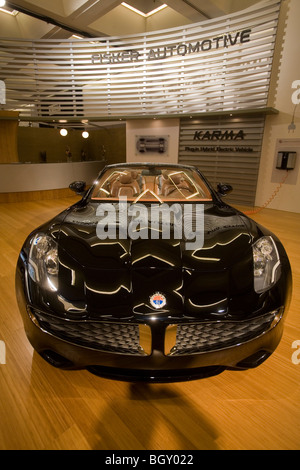 Karma, Fisker Automotive, Elektro-Auto, der Los Angeles Auto Show Stockfoto