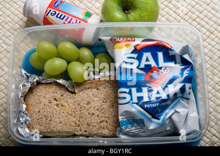 Lunchpaket-Box Stockfoto