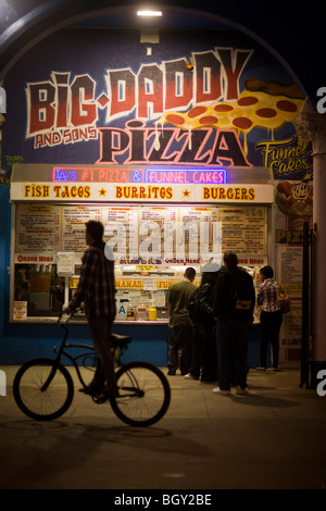 Big Daddy Pizza, Venice Beach, California, Vereinigte Staaten von Amerika Stockfoto