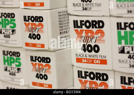 Ilford XP2 super film Stockfoto