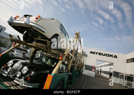 Mitsuoka Auto Fabrik und Produktion Linien, in der Nähe von Toyama, Japan, Mittwoch, 14. November 2007. Stockfoto